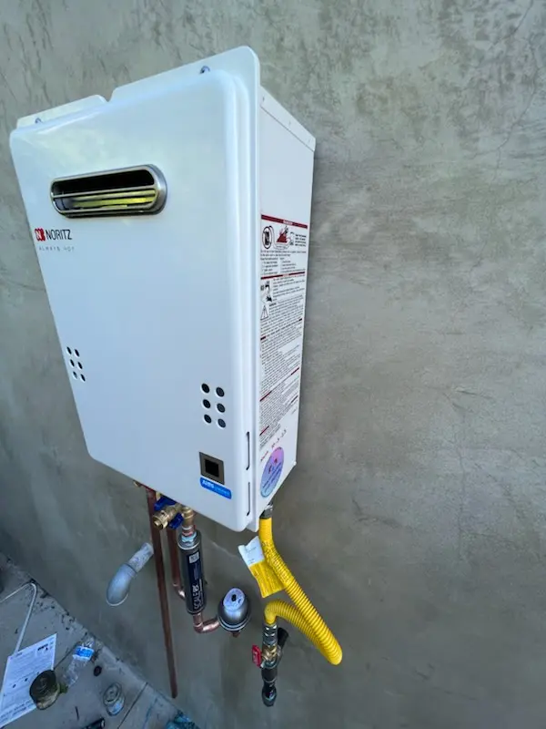 Tankless water heater installation for Convent Station homes